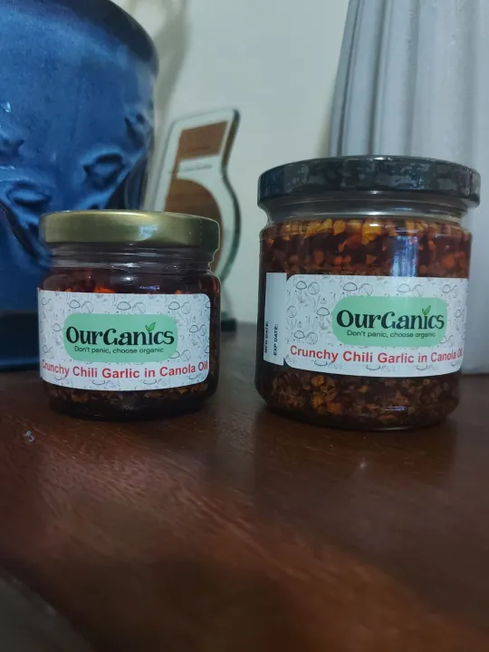 OurGanics Crunchy Chili Garlic in Canola Oil Lazada PH