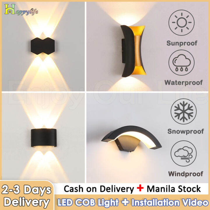 Outdoor LED Wall Light Waterproof IP65 3W To 18W Outdoor Home