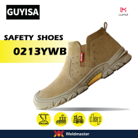 GUYISA รุ่น 0213YWB รองเท้าช่างเชื่อม รองเท้าเซฟตี้ Safety Shoes /หัวเสริมเหล็ก/ป้องกันการเจาะ/พื้นรองเท้ากันลื่น/ป้องกันสะเก็ดไฟ/รองเท้าทำงาน/