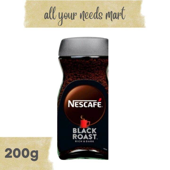 Nescafe • Black Roast Coffee • Dark Roast • 200g Lazada PH