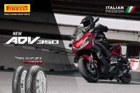 ยาง Pirelli  HONDA  ADV350  Forza350 Yamaha X-max BMW C400 120/70-15 140/70-14 150/70-14