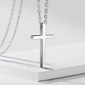 Mens cross charms for on sale necklaces