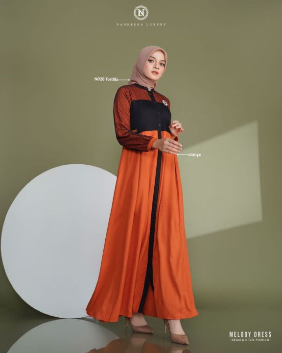 Melody dress by nadheera luxury | Lazada Indonesia