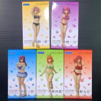 PM Figure Nakano Sister Complete Set (The Quintessential Quintuplets) (TAITO Prize) (เจ้าสาวของผมเป็นแฝดห้า)