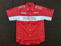 เสื้อเชิ้ตทีมรถแข่ง TOYOTA Racing size:L