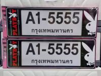 กรอบป้ายทะเบียนรถยนต์ แบบกันน้ำ2ชิ้น หน้า/หลัง (สั้น-ยาว) ลายการ์ตูนร์ น่ารักๆ ลายตามรูป ตรงปกเลย สินค้าคุณภาพ