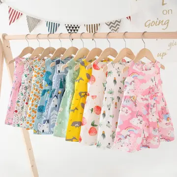 Váy bé gái - Váy cotton họa tiết hình quả bơ siêu xinh cho bé từ 1-5 tuổi |  Shopee Việt Nam