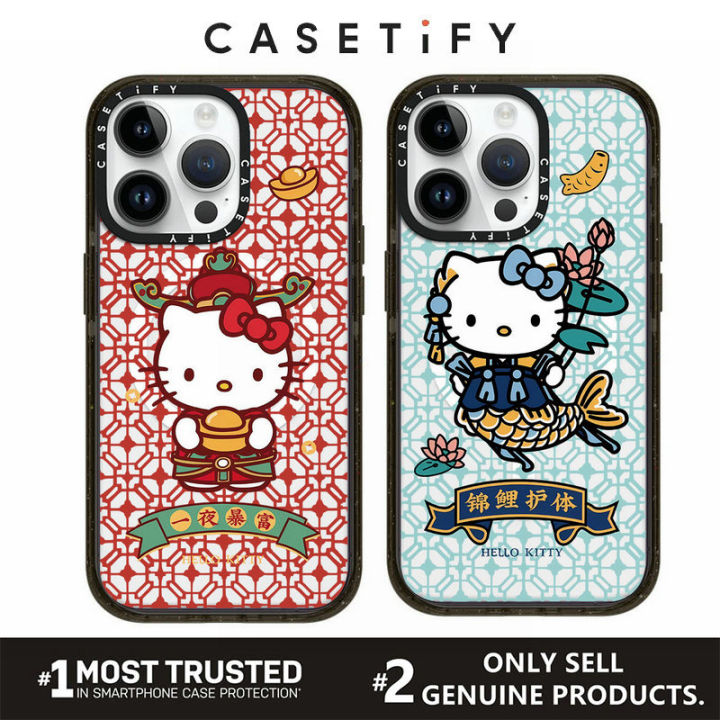 CASETiFY x Hello Kitty Case with Magsafe for iPhone 15 Pro Max / iPhone 14 Pro Max / iPhone 13