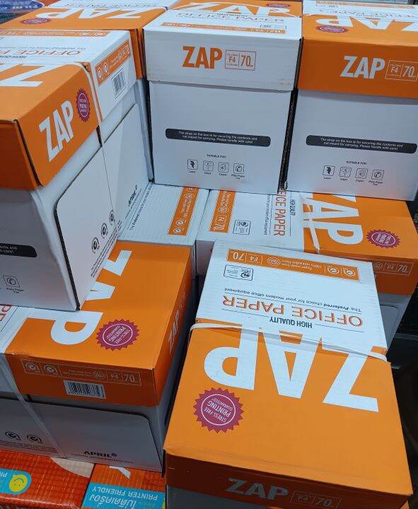 Bond Paper Zap F4 (long size) | Lazada PH