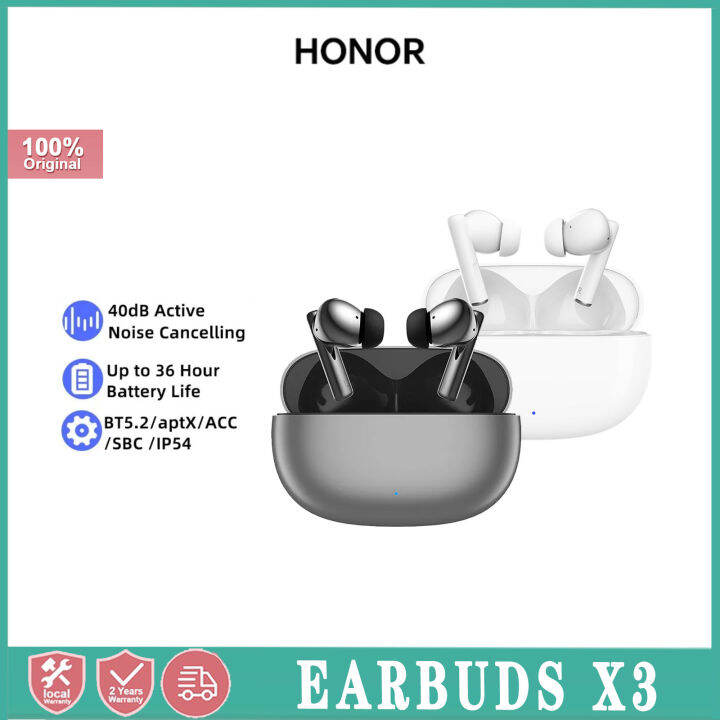 HONOR CHOICE Earbuds X3 TWS Earphones Dual-Mic Noise Cancellation 36 ...
