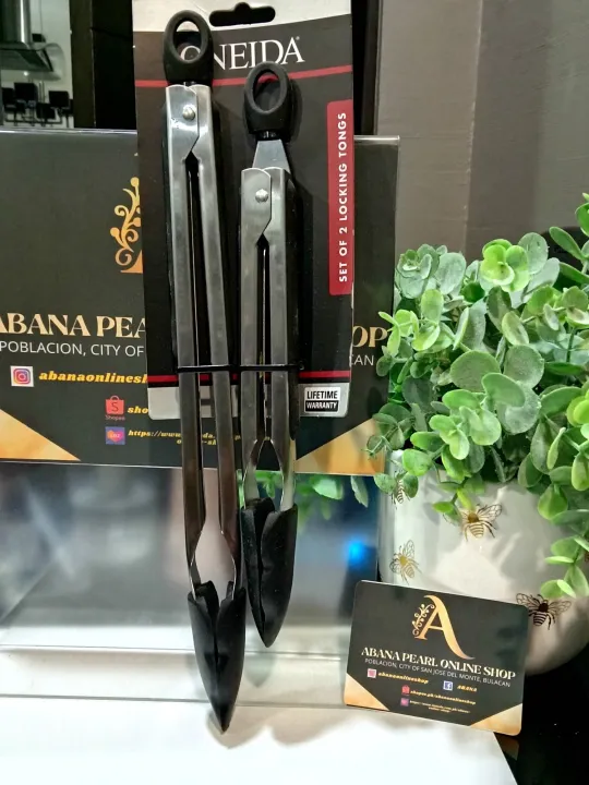 Oneida Set of 2 Tongs Lazada PH