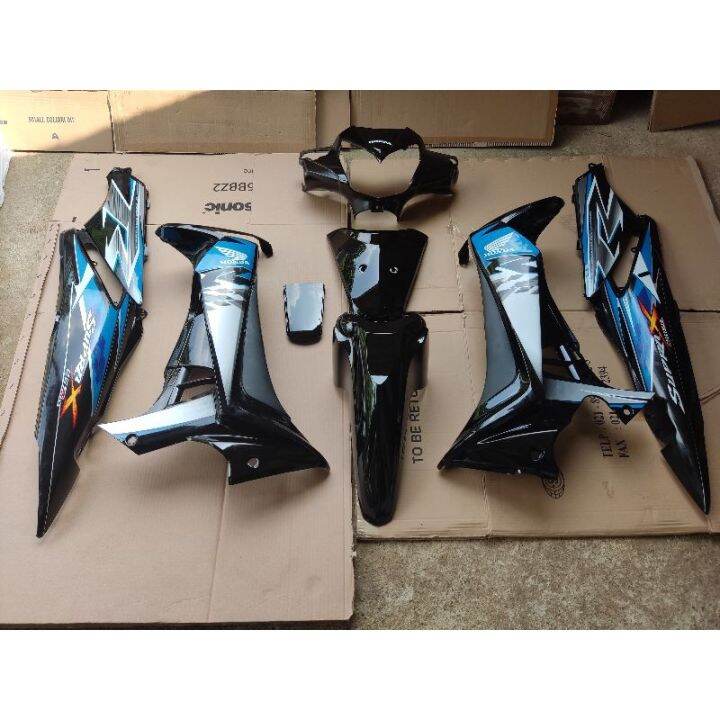 Cover Body Supra X Batman Fullset Halus Dan Kasar Cover Body Full