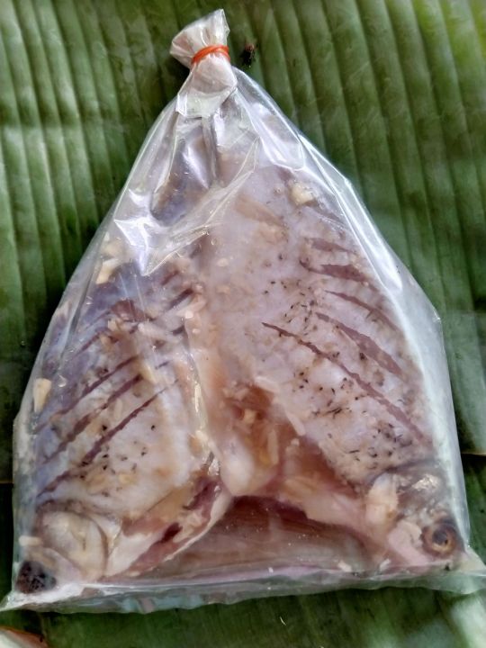 ปลาส้มปลาตะเพียนตัวเล็ก ไซส์ 2-3 ตัว น้ำหนัก 500 กรัม