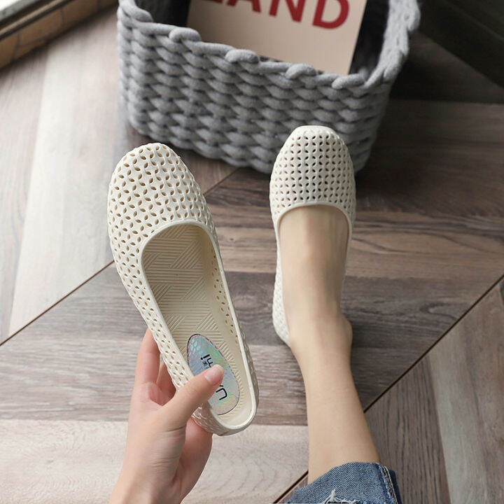 Women's plastic cheap beach shoes