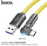 Hoco U118 Rotating Charging data Cable สายชาร์จหนา 5.8 มม หัวหมุนได้ 180° รองรับชาร์จเร็ว