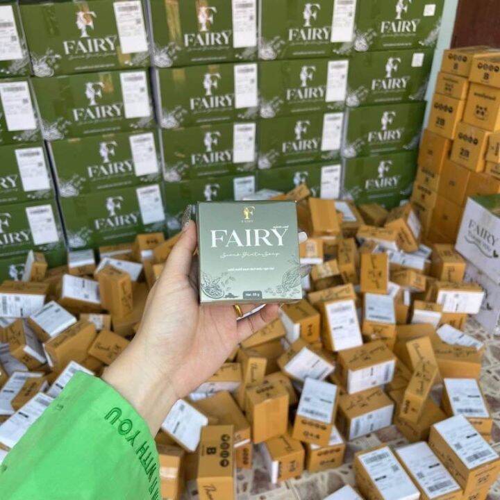 10-ก้อนสุดคุ้ม-สบู่สครับแฟร์รี่-สครับกลูต้าชาเขียว-fairy-scrub-gluta-soapขนาด-50-กรัม