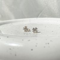 Hringur | D45 Clover leaf earrings ? เงินแท้ S925