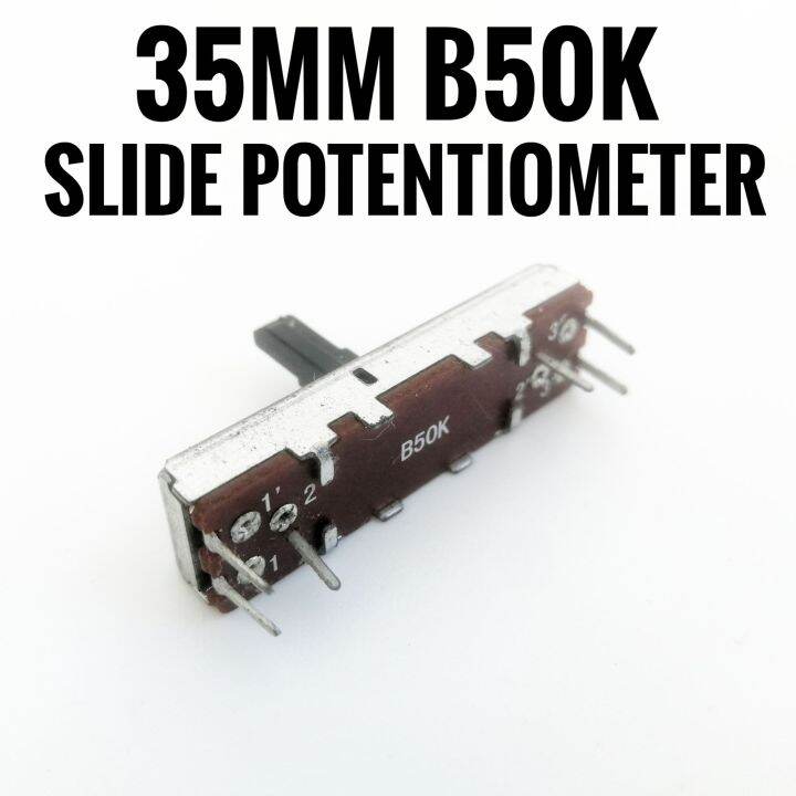 35mm B50k Double Slide Potentiometer Volume Control Lazada PH