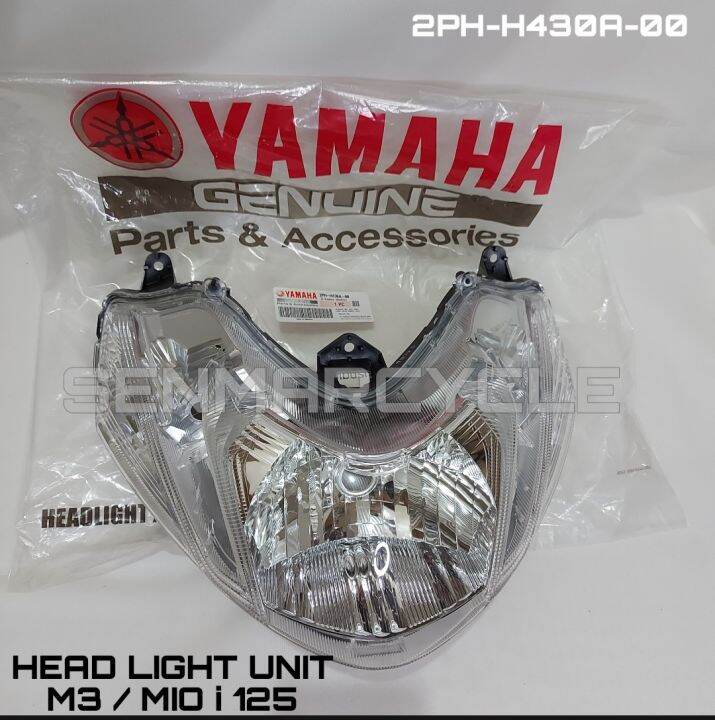 M3 / MIO I 125 HEADLIGHT UNIT GENUINE ORIGINAL YAMAHA Lazada PH