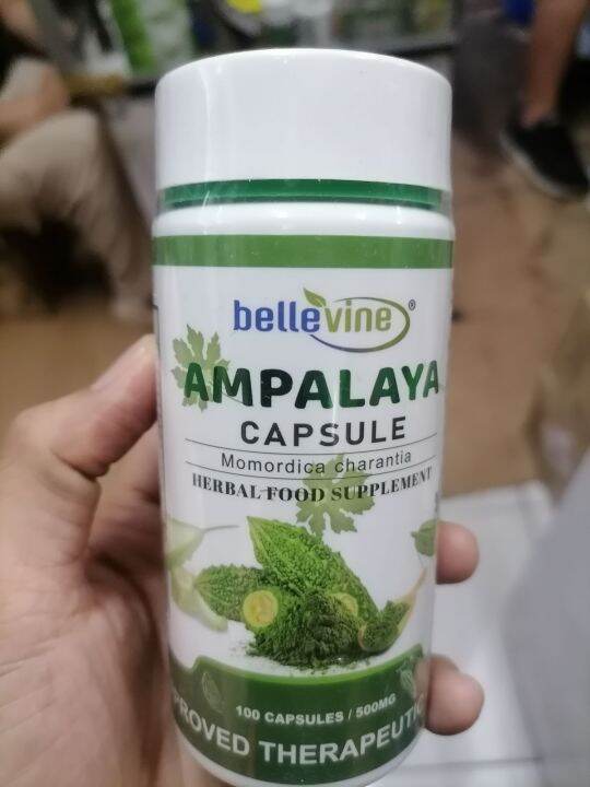 Ampalaya Capsule 100pcs(bellevine) | Lazada PH