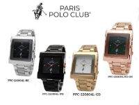 Paris Polo Club นาฬิกาผู้หญิง รุ่น PPC-220804L  สายสเตนเลส(ส่งฟรี)