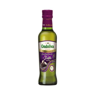 Extra virgin Olive Oil and Truffle flavouring (Ondoliva Brand) 250 ml. น้ำมันมะกอกธรรมชาติกลิ่นทัฟเฟิล