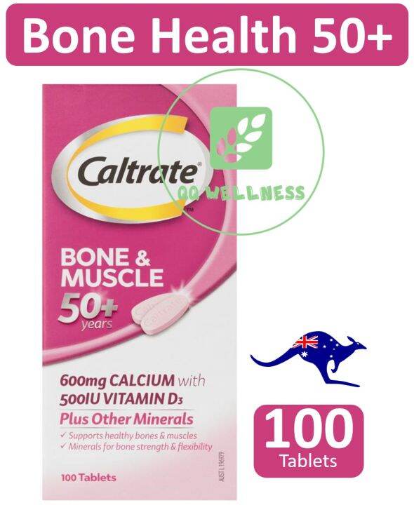 Caltrate Bone Muscle Joint Health Calcium Vitamin D Minerals Ucii