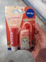 NIVEA Lip Peachy C &amp; E 4.8g เพื่อเรียวปากเนียนนุ่มอมชมพู