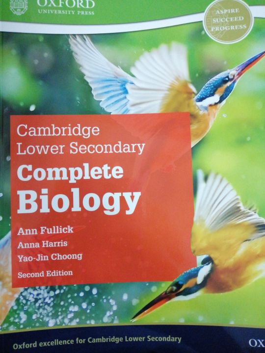 Oxford Cambridge Lower secondary Complete Biology 2nd edition 2021 ...