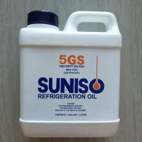 SUNISO 5GS  ใช้สำหรับงานหล่อลื่น ในเครื่องปรับอากาศ ทั้งแบบลูกสูบ และโรตารี่ สำหรับคอมเพรสเซอร์ ที่ใช้น้ำยา R-12 , R-22 ,R-502 ขนาดบรรจุ 1 ลิตร