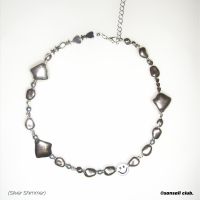 Sansail club | Silver Shimmer Necklace (สร้อยคอ)