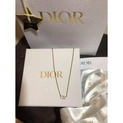 สร้อยคอคริสเตียน ดิออร์ Christian Dior necklace gold vintage authentic (สร้อยคอ)