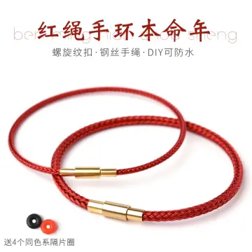 Lucky red clearance string bracelet lazada