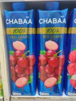 CHABAA RED  GRAPE  JUICE  น้ำองุ่นแดง