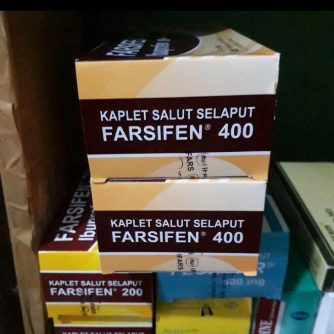 FARSIFEN 400MG || PEREDA NYERI || OBAT PUSING | Lazada Indonesia