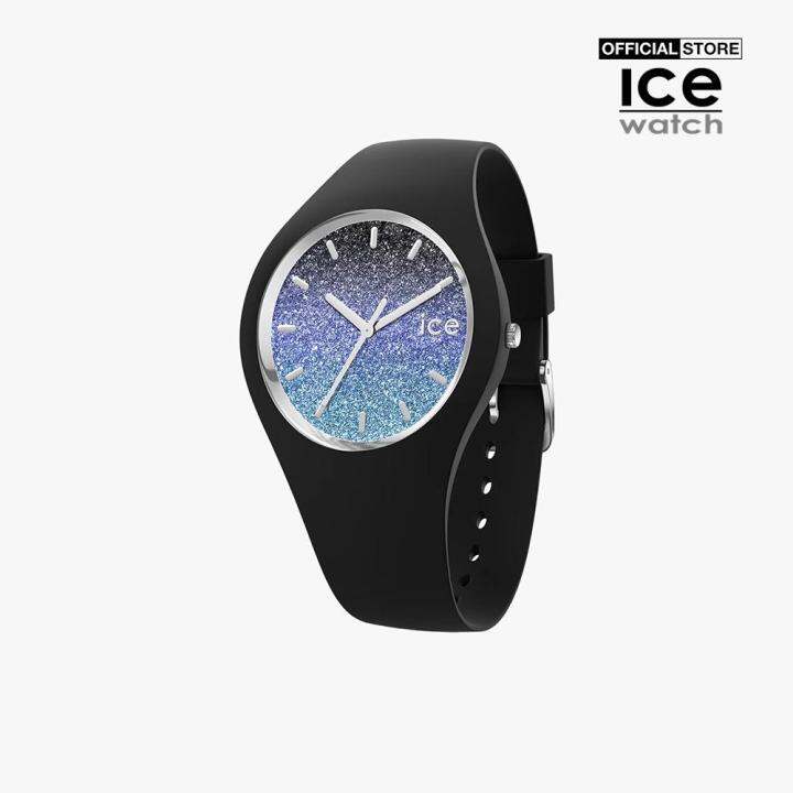 Đồng hồ nữ ICE mặt tròn dây silicon 40mm 016903-0000-01