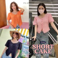 FLAT2112 FF0304 : SHORTCAKE KNITTED BLOUSE