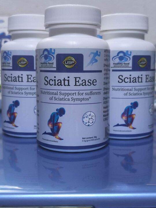 Pack De 3 SciatiEase Labs - Formule Soutien Nerf Sciatique - Ingrédients Naturels (ALA, Vit B, PEA) - Capsules