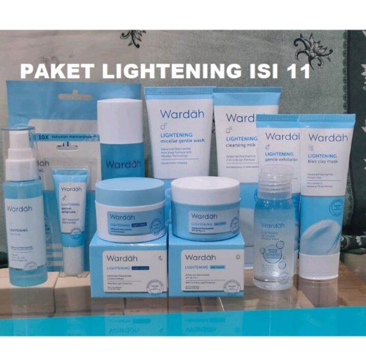 Wardah Paket Lightening complete besar | Lazada Indonesia