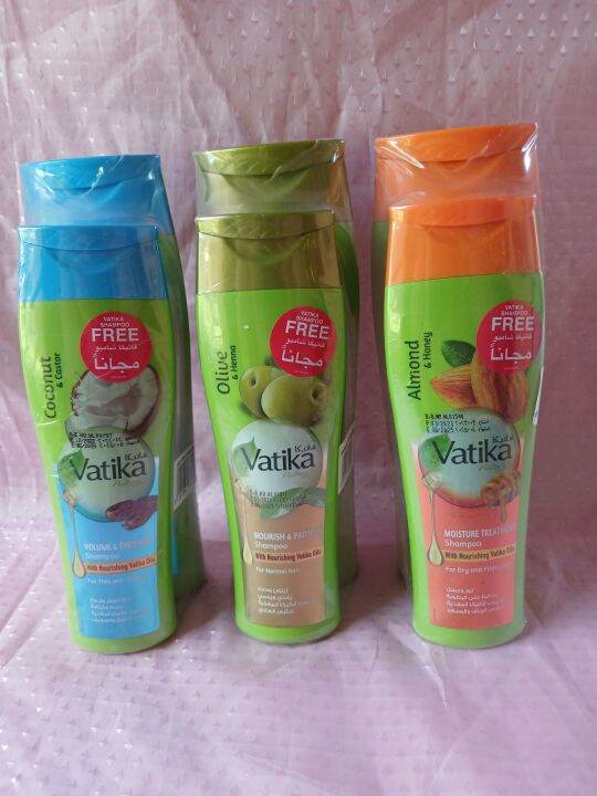 Vatika Shampoo 400ml+200ml from Dubai | Lazada PH