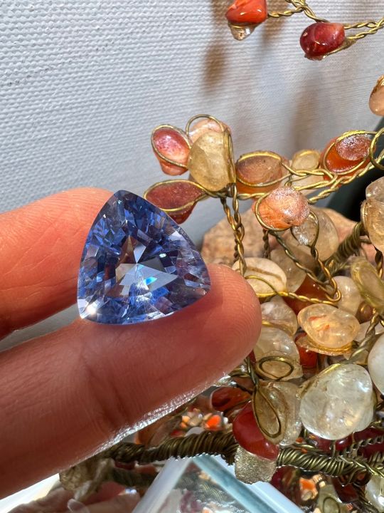 royal-blue-topaz-24-กะรัต-carats-15x15-มิลลิเมตรmm-1-เม็ด-สี-บลูโทพาส-พลอย-blue-topaz-culture-stone