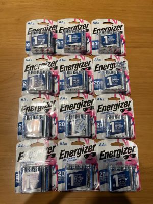 Energizer Ultimate Lithium AA, 96 Batteries, Best Before 2041 - 2042, Best Price (New)
