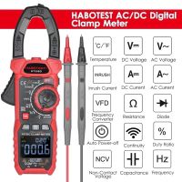 HABOTEST รุ่น HT208D /HT208A   Current Clamp Multimeter Amp Meter HT208A/HT208D