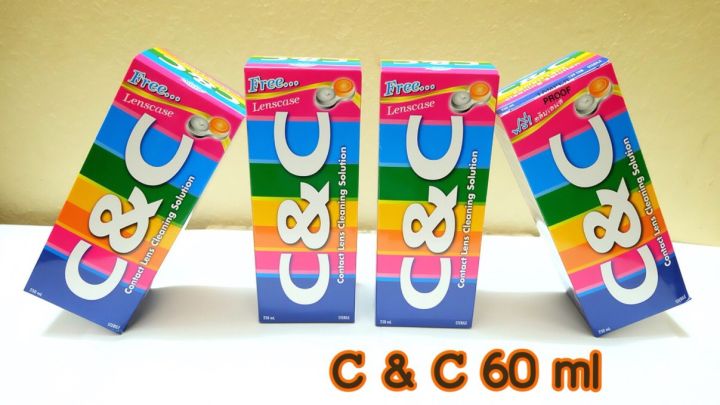 c-amp-c-ขนาด-60-ml-น้ำยาล้างคอนแทคเลนส์-แช่เลนส์ได้