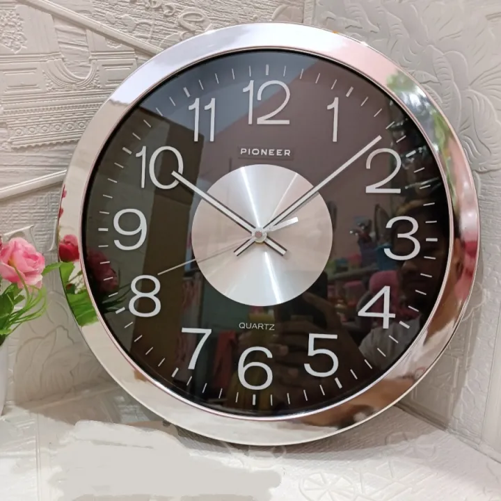 Jam Dinding Jumbo Besar Pioneer Gold Jam Dinding Besar Ukuran Jumbo Jam