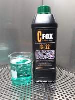 น้ำยา C FOX C-22  ขนาด (1 L) ขัดเงา/ทำความสะอาด  ใช้กับเครื่องเขย่าและเครื่องพ่นทรายระบบน้ำ