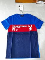 Playboy เสื้อยืดคอกลมผู้ชาย