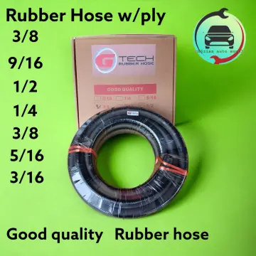 SUPER FUEL LINE HOSE RUBBER 3/8 X 25 feet HEAVY DUTY