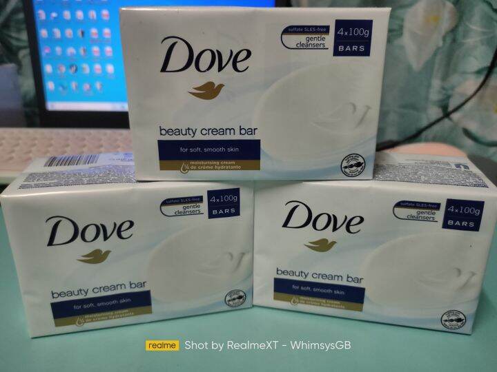 DOVE Beauty Cream Bar 4x100g | Lazada PH