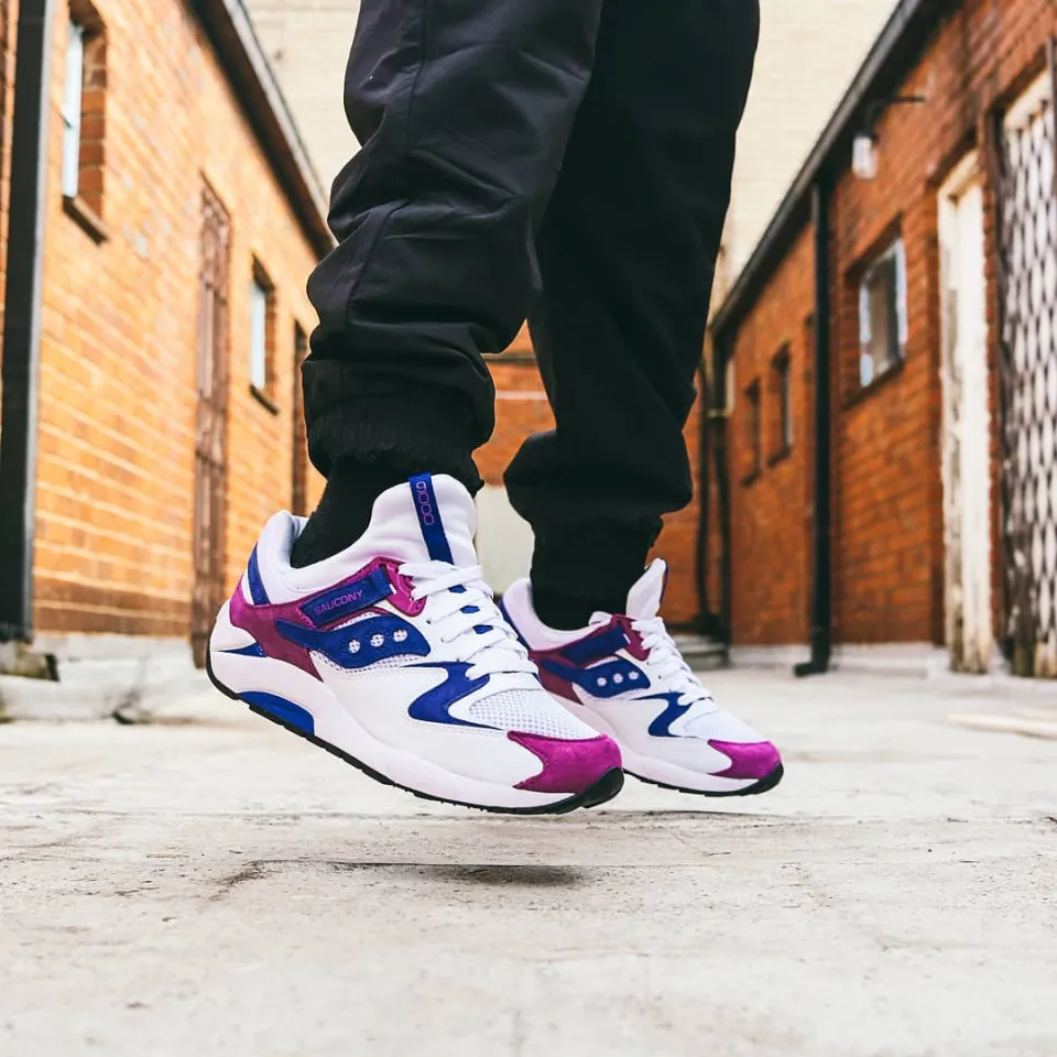 saucony grid 9000 mens purple